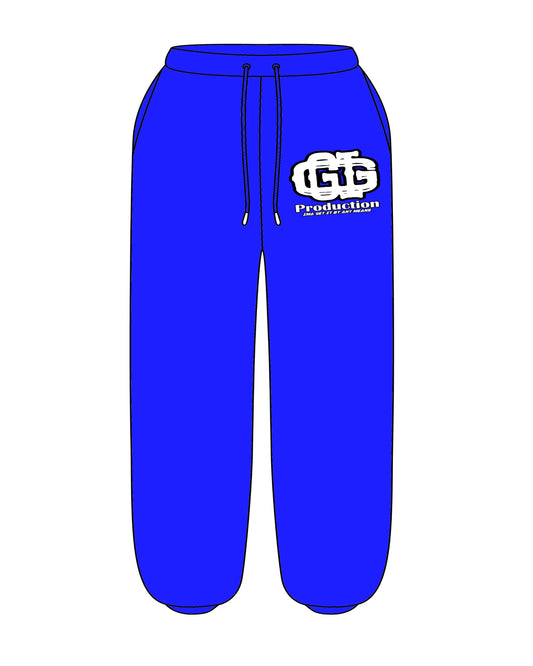 BLUE GGI SWEATPANTS