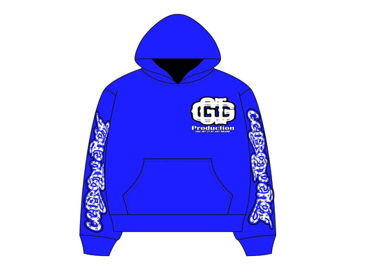 BLUE GGI HOODIE