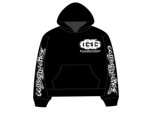 BLACK GGI HOODIE