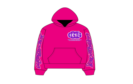 HOT PINK HOODIE